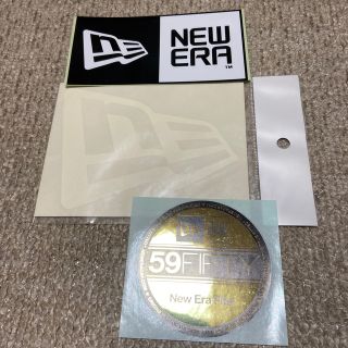 ニューエラー(NEW ERA)のNEWERA ステッカーDie Cut Flag1枚 非売品ステッカー2枚(その他)