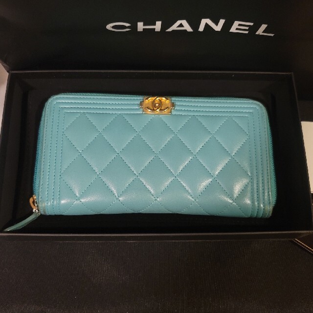 超話題新作 CHANEL ゴールド金具 長財布 正規品 CHANEL - 財布