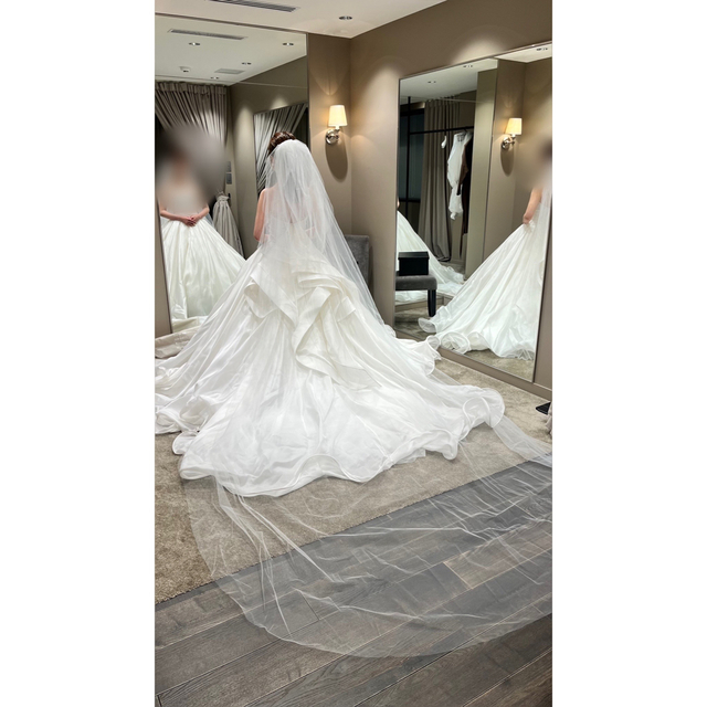 VERA WANG 3段ベール-