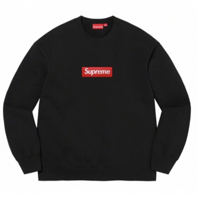 Supreme Box Logo Crewneck Black Mサイズ