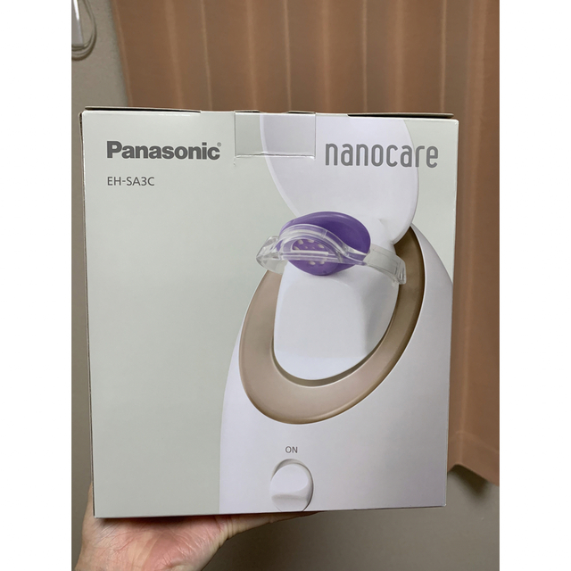 Panasonic(パナソニック)のPanasonic EH-SA3C ナノケア スマホ/家電/カメラの美容/健康(フェイスケア/美顔器)の商品写真