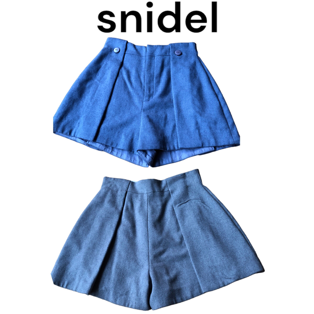 SNIDEL(スナイデル)のsnidel グレー ショートパンツ レディースのパンツ(ショートパンツ)の商品写真