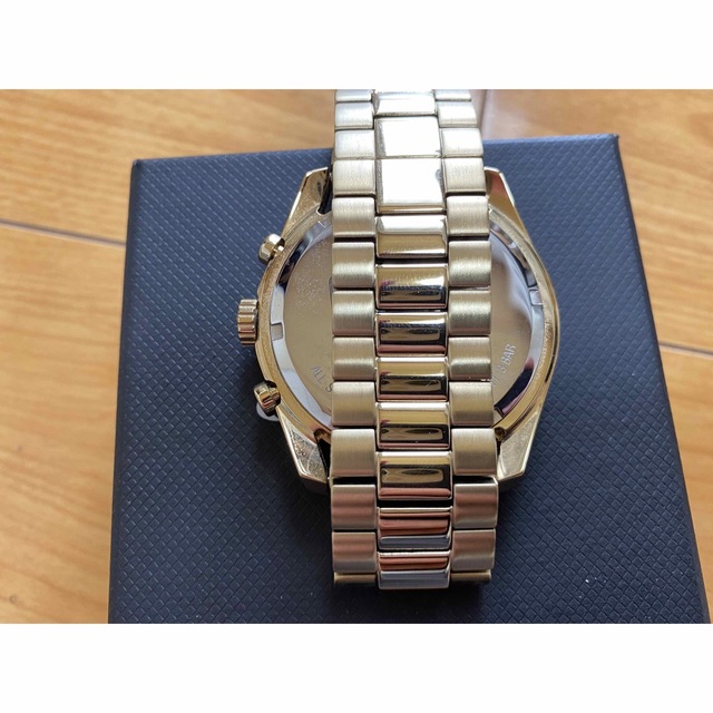 COACH(コーチ)の【なおき様専用】COACH コーチ腕時計 クロノグラフ  ゴールド メンズの時計(腕時計(アナログ))の商品写真