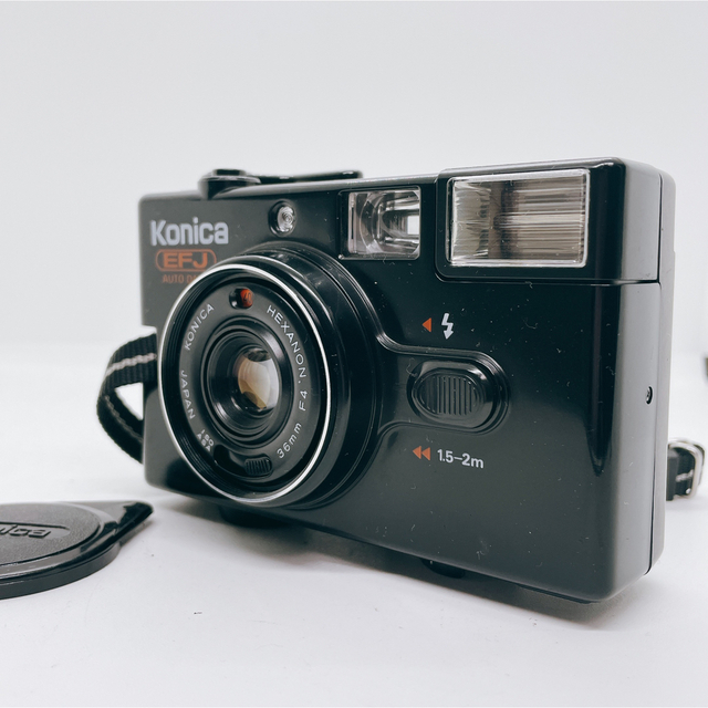 【完動品】Konica EFJ フィルムカメラ コンパクトカメラカメラ