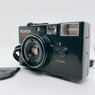 コニカミノルタ(KONICA MINOLTA)の【完動品】Konica EFJ フィルムカメラ コンパクトカメラ(フィルムカメラ)