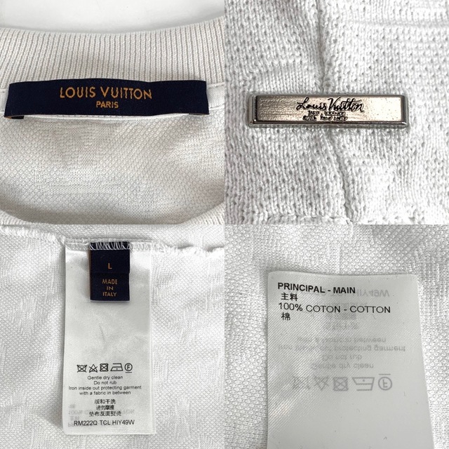 LOUIS VUITTON ルイヴィトン 半袖Tシャツ シグネチャー3D LOUIS VUITTON ルイヴィトン 半袖Tシャツ シグネチャー3D
