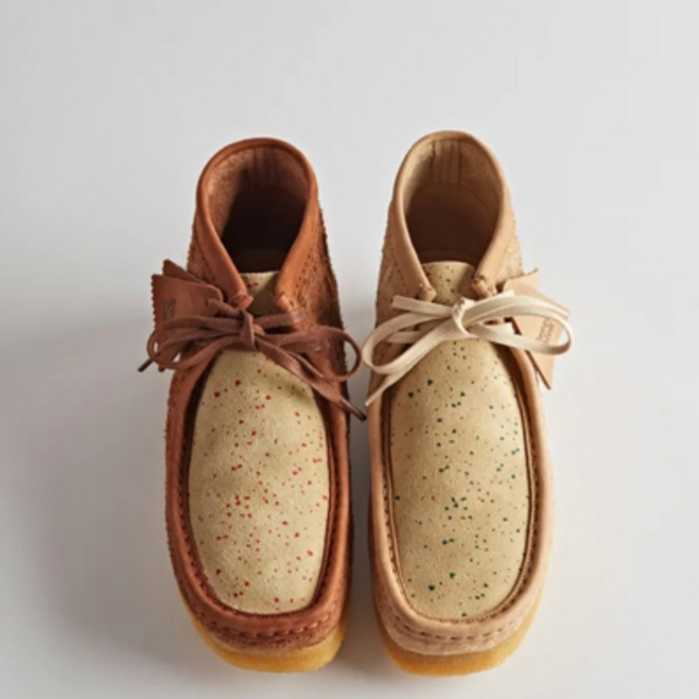 Clarks(クラークス)の[未使用] CLARKS WALLABEE ワラビー 希少　Nasコラボモデル メンズの靴/シューズ(ブーツ)の商品写真