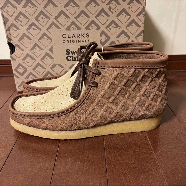 Clarks(クラークス)の[未使用] CLARKS WALLABEE ワラビー 希少　Nasコラボモデル メンズの靴/シューズ(ブーツ)の商品写真