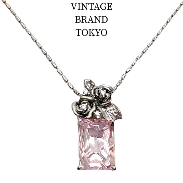 美しい ジュエリー ローズ 薔薇 フラワーモチーフ ペンダント