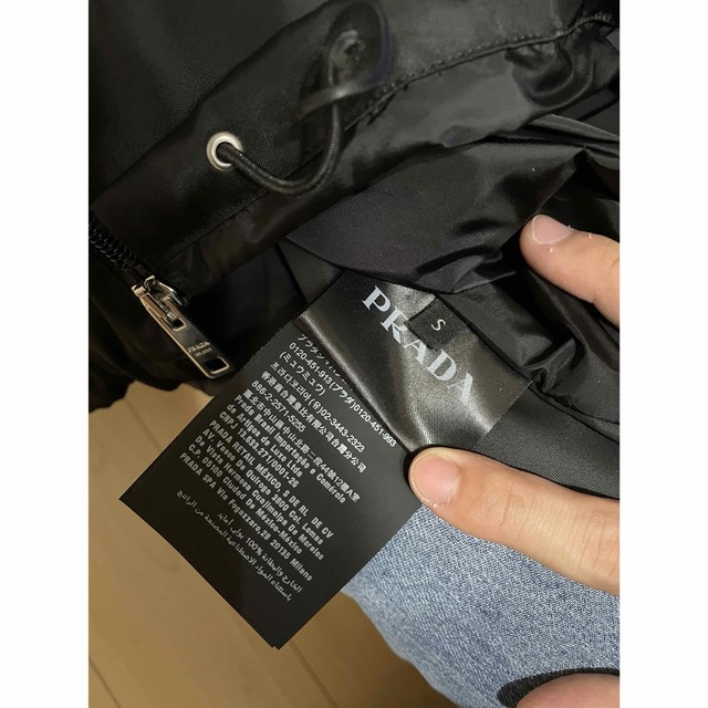 【確実正規品】極美品　PRADA ナイロンジャケット　re-nylon S