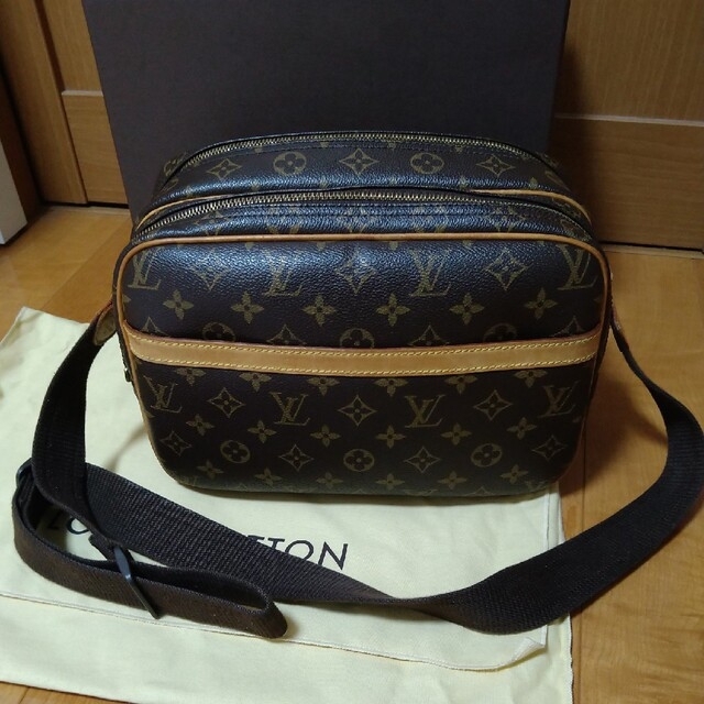 LOUIS VUITTON - 美品 ヴィトン モノグラム リポーターPM ショルダー