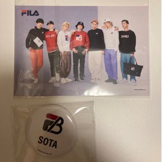 FILA BE:FIRST購入特典　SOTA(ミュージシャン)