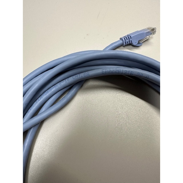 ELECOM(エレコム)のエレコム LANケーブル CAT6A 5m cat6a スピード10G対応 スマホ/家電/カメラのスマホ/家電/カメラ その他(その他)の商品写真