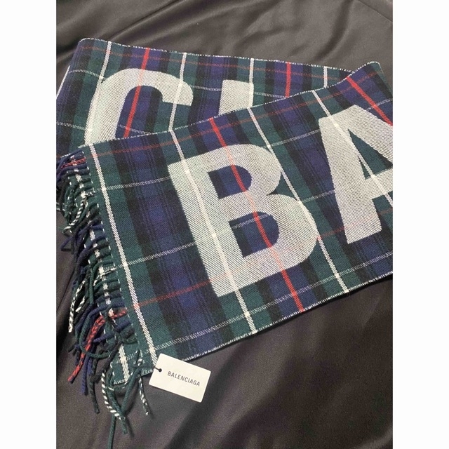 タグ付【BALENCIAGA】ストール ロング マフラー-