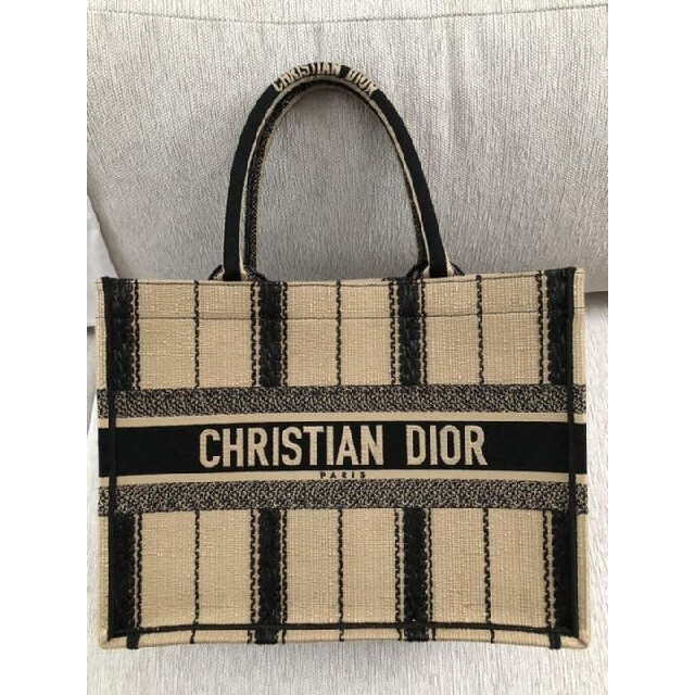 Christian Dior - DIORキャンバス　BOOK TOTE スモールバッグ