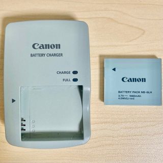 Canon バッテリー 充電器　セット(コンパクトデジタルカメラ)