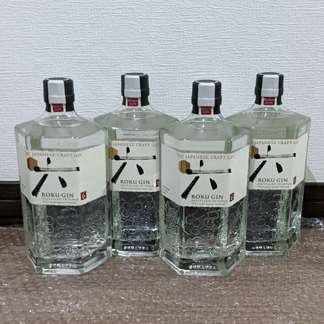 4本セット サントリー クラフトジン 六