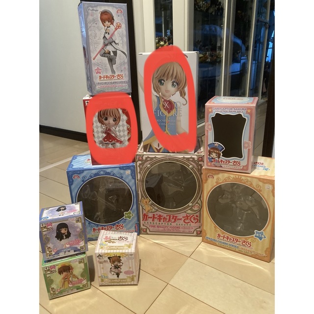 カードキャプターさくら フィギュアまとめ売り カードキャプターさくら フィギュアまとめ売り
