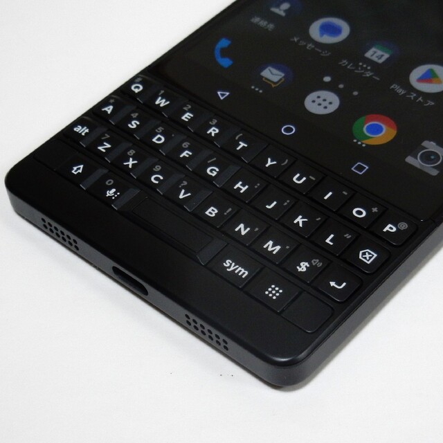 BlackBerry(ブラックベリー)の美品 SIMフリー（国内版） BlackBerry KEY2 BBF100-9 スマホ/家電/カメラのスマートフォン/携帯電話(スマートフォン本体)の商品写真