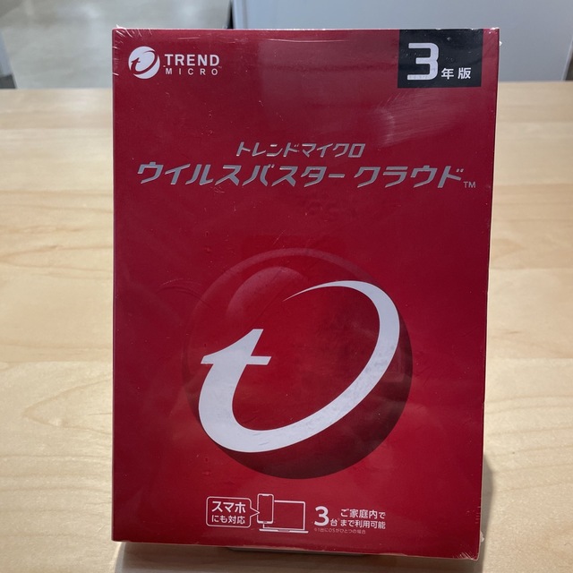 TREND MICRO ウイルスバスタークラウド 3Y PKG