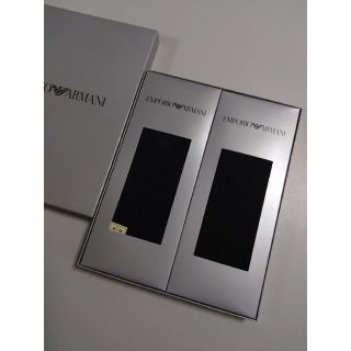 エンポリオアルマーニ(Emporio Armani)のEMPORIO　ARMANI　　靴下　2足セット　新品(ソックス)