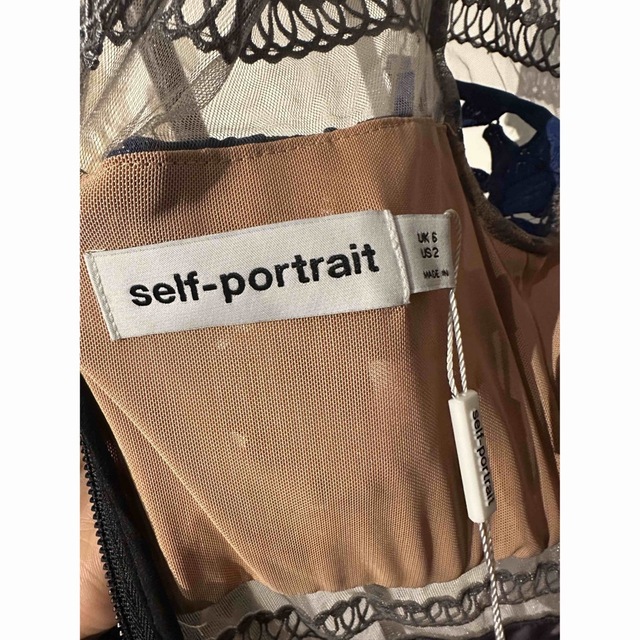 SELF PORTRAIT(セルフポートレイト)の☆SELF PORTRAIT レースミディカクテルワンピース☆ レディースのワンピース(ロングワンピース/マキシワンピース)の商品写真