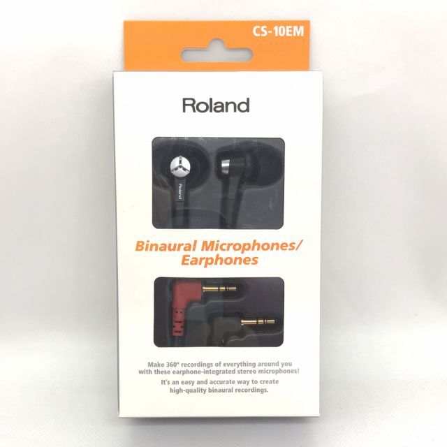 Roland(ローランド)のRoland マイクロホン イヤホン CS-10EM スマホ/家電/カメラのオーディオ機器(ヘッドフォン/イヤフォン)の商品写真