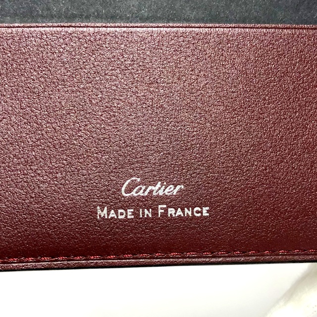 Cartier(カルティエ)のCartier カルティエ マストライン 2つ折り財布 ブラック メンズのファッション小物(折り財布)の商品写真