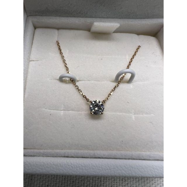 国内正規□ 【週末限定価格】4℃ K18イエローゴールド 0.2ct ネックレス