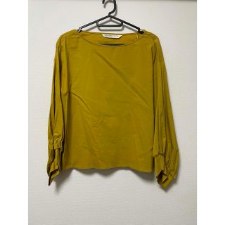 ザラ(ZARA)のZARA イエローブラウス(シャツ/ブラウス(長袖/七分))