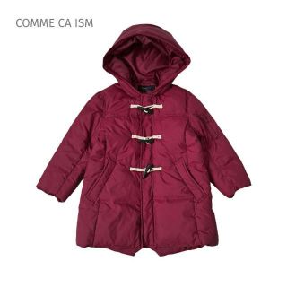 コムサイズム(COMME CA ISM)のCOMME CA ISM コムサイズム 中綿ダッフルコート 赤 レッド 110(コート)