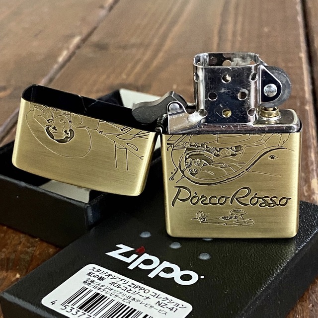 新年の贈り物 新品 Zippo 紅の豚 ポルコとジーナ ジブリ ジッポー NZ