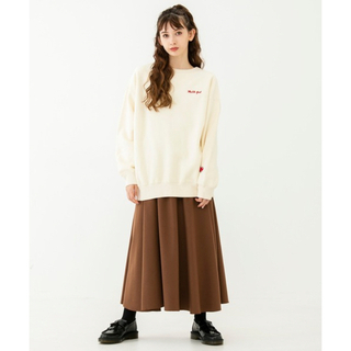 ミルクフェド(MILKFED.)のMILKFED. ICING LOGO CREW NECK TOP 未使用(トレーナー/スウェット)