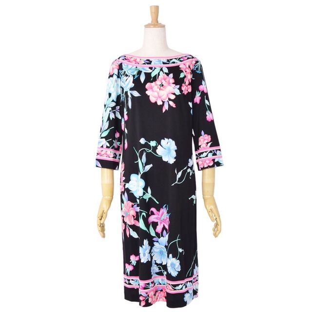 極美品 レオナール LEONARD FASHION ワンピース ドレス 花柄 総柄 ジャージー レディース トップス 40(M相当) ブラック | フリマアプリ ラクマ 極美品 レオナール LEONARD FASHION ワンピース ドレス 花柄 総柄 ジャージー レディース トップス 40(M相当) ブラック | フリマアプリ ラクマ