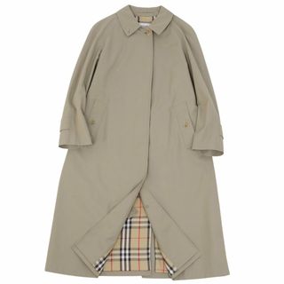 バーバリー(BURBERRY)の美品 Vintage バーバリー Burberrys コート ステンカラー バルマカーン レディース アウター 古着 9AB2 ベージュカーキ(その他)