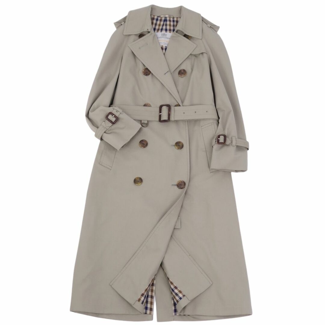 AQUASCUTUM アクアスキュータム コート -(XL位) カーキ