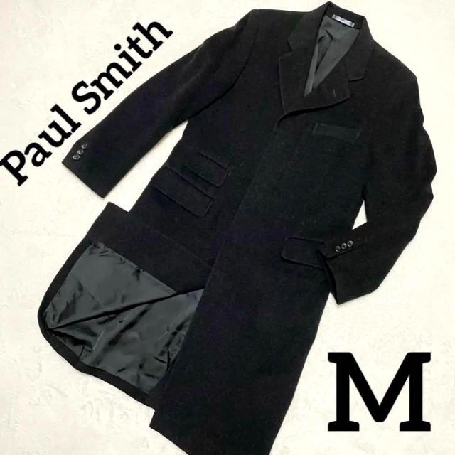 【未使用/定価約15.4万】Paul Smith チェスターコート M カシミヤ