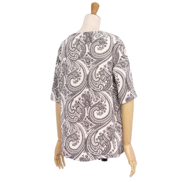 ETRO - 美品 エトロ ETRO シャツ ブラウス 半袖 総柄 ペイズリー