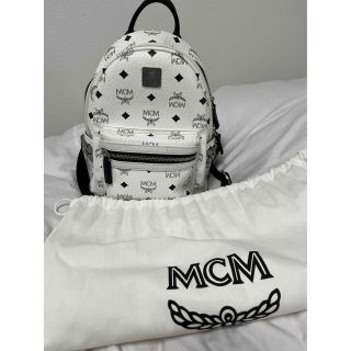 MCM - MMK6SVE41WT001 MCM 白 ホワイト リュック 小さめの通販 by の