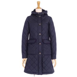 マッキントッシュ(MACKINTOSH)のマッキントッシュ MACKINTOSH コート ロングコート キルティング 中綿入り フーディー アウター レディース 32(S相当) ネイビー(その他)