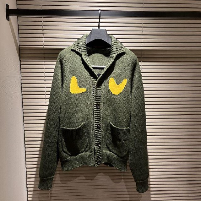 満点の - VUITTON LOUIS 極美品 S カーディガン vuitton×nigo louis