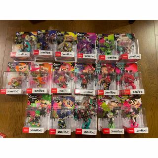 スプラトゥーン アミーボ 17種コンプリートセットの通販 by