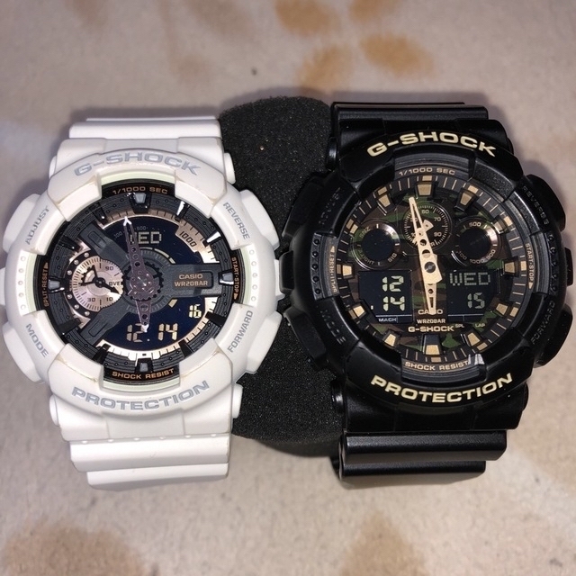 腕時計(アナログ)G-SHOCK 2個セット販売