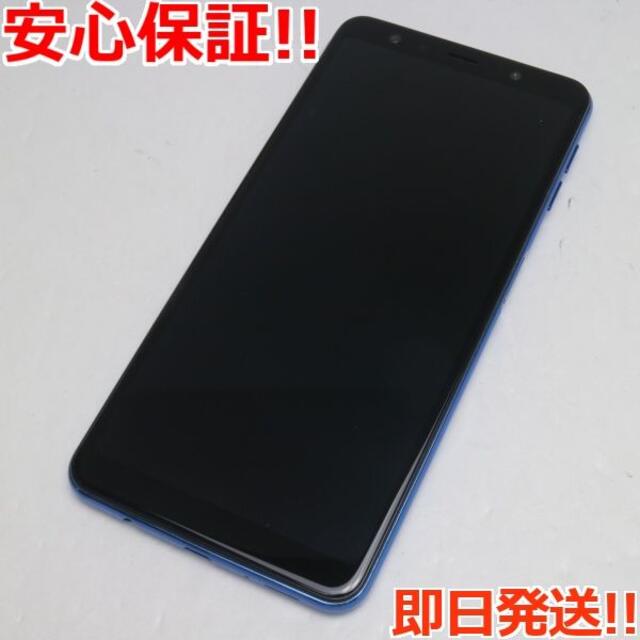 Galaxy(ギャラクシー)の新品同様 SIMフリー Galaxy A7 ブルー  スマホ/家電/カメラのスマートフォン/携帯電話(スマートフォン本体)の商品写真