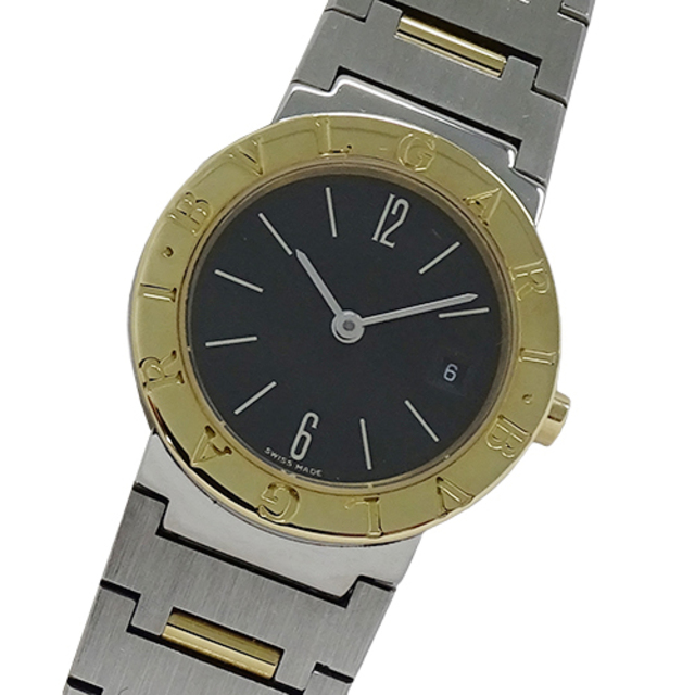 大人気新作 ブルガリ - BVLGARI QZ クオーツ デイト ブルガリブルガリ