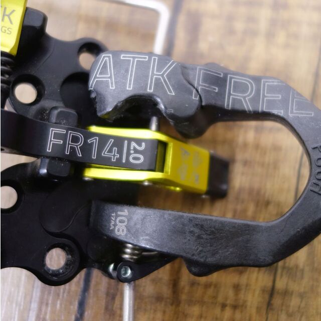 エイティーケー レース Atk Race BINDINGS Freeraider 14 2.0 2019 テック ビンディング TLT 規格 ツアー BC スキー スポーツ/アウトドアのスキー(ビンディング)の商品写真