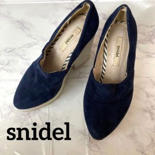 スナイデル(SNIDEL)のsnidel 石原さとみ　ディアシスター　着用厚底パンプス(ハイヒール/パンプス)