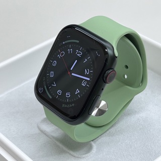 アップルウォッチ(Apple Watch)のW800 Apple Watch 7 45mm GPS+セルラー　グリーン(腕時計(デジタル))