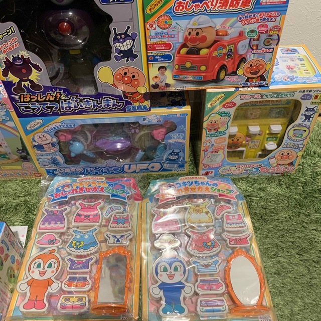 新品未開封】お買い得 アンパンマン おもちゃ 雑貨 まとめ売り 16点