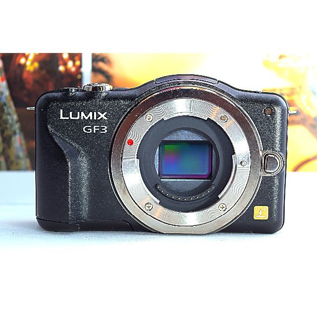 ❤️おしゃれなミラーレス一眼❤️LUMIX GF3 ブラック❤️ 6